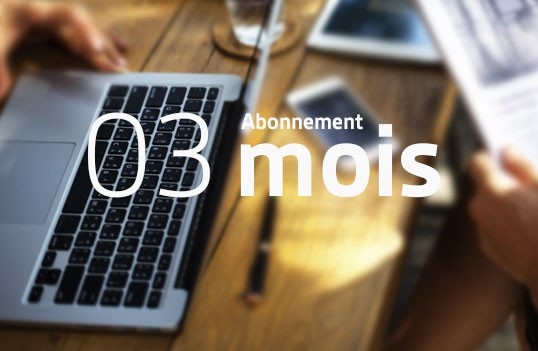 Abonnement  3 mois